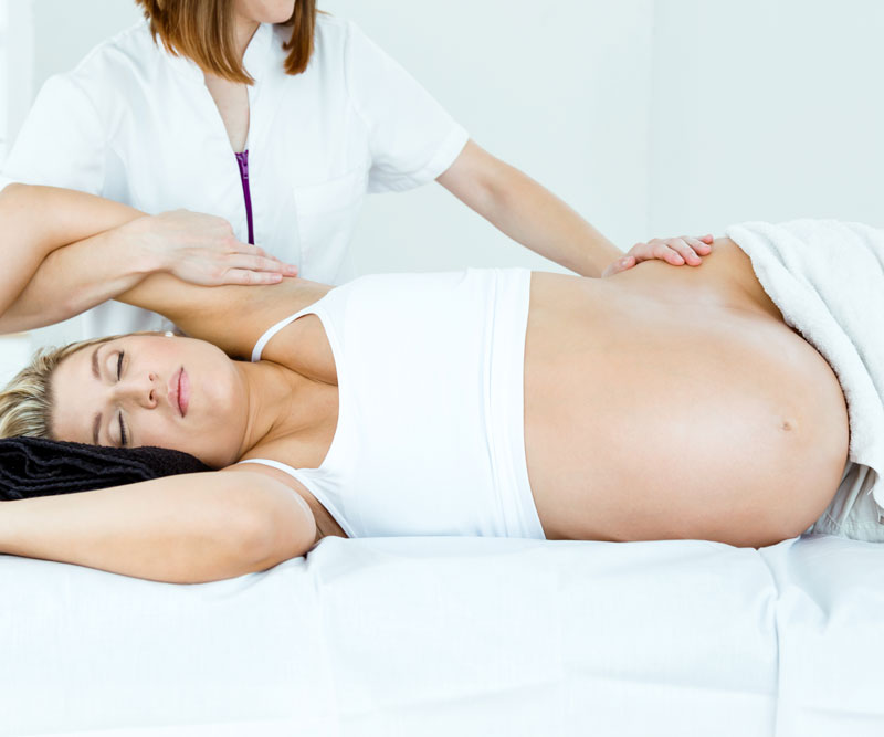 Massage femme enceinte